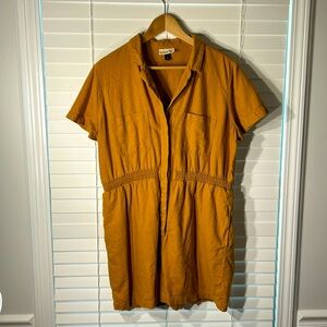 Universal Thread Mustard Romper